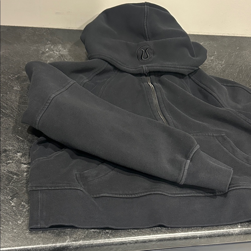 Lululemon Scuba Oversized half zip hoodie Black - Picture 3 of 10